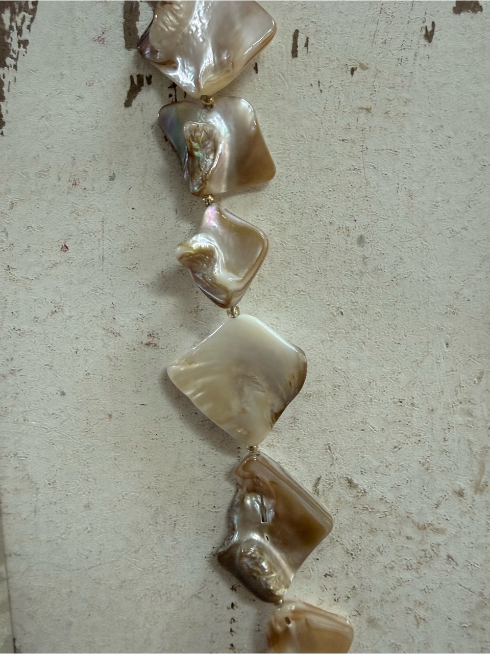 Mother of Pearl Shell Starfish Necklace - Picture 2 of 10
